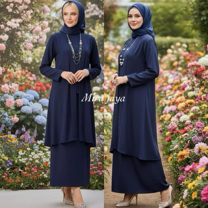 STELAN CINDAY GAMIS SETELAN ROK CINDAY DAN PAKAIAN MELAYU Baju Wanita Muslim STELAN Remaja Pesta Mew