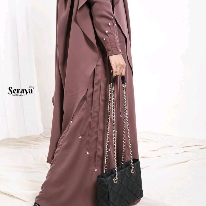 gamis & abaya seraya by zakia | gamis only | gamis mewah | gamis zakia muslimah