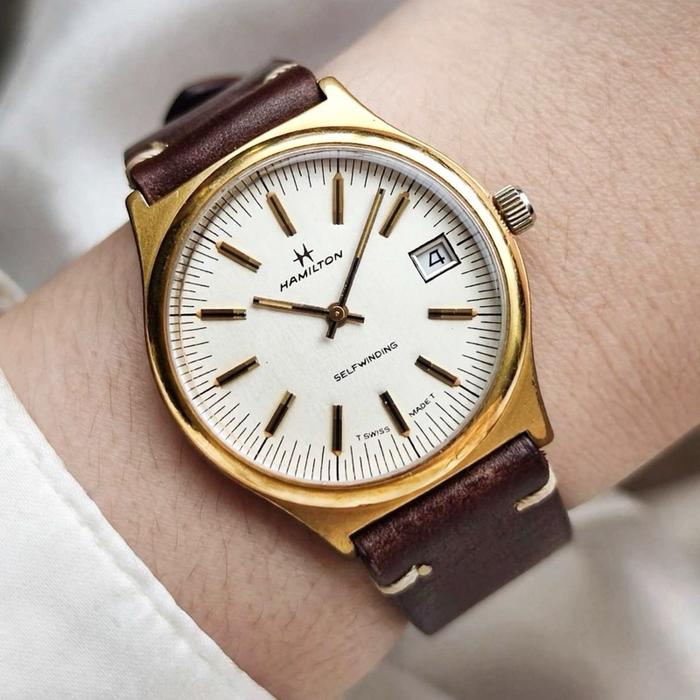 Hamilton automatic 1970 no omega oris jam vintage watches