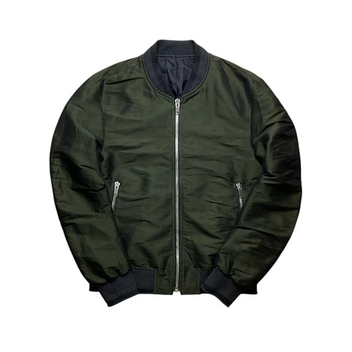 System green army bomber jaket second