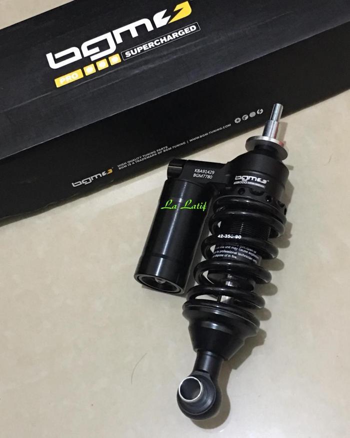 Shock depan BGM Tabung hitam Smallframe pts dkk