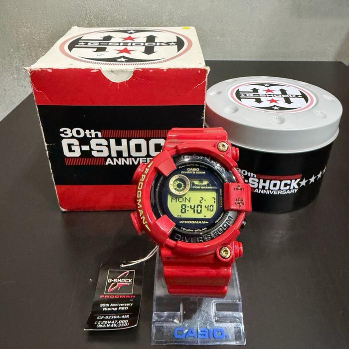 Gshock Frogman 30th Anniversary GF 8230A-4 Rising Red