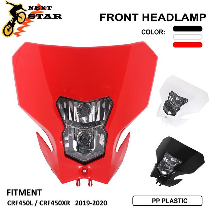Motorcycle Headlight Headlamp Head Lamp Light For Honda CRF450L