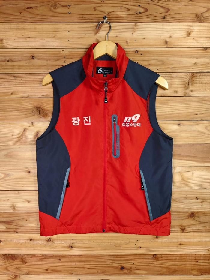 GREEN PARK WATER REPELLENT OUTDOOR CASUAL VEST SIZE L, LD 110