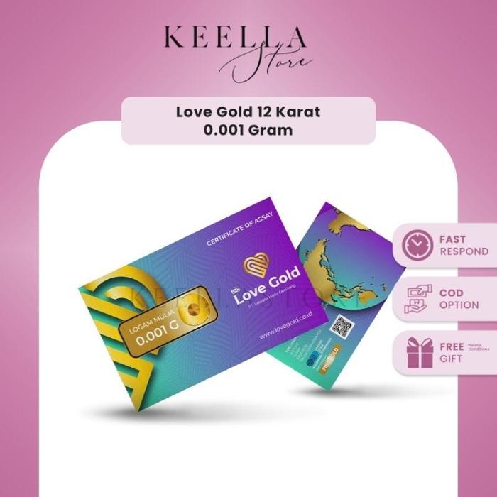 Baby Gold Love Emas Logam Mulia