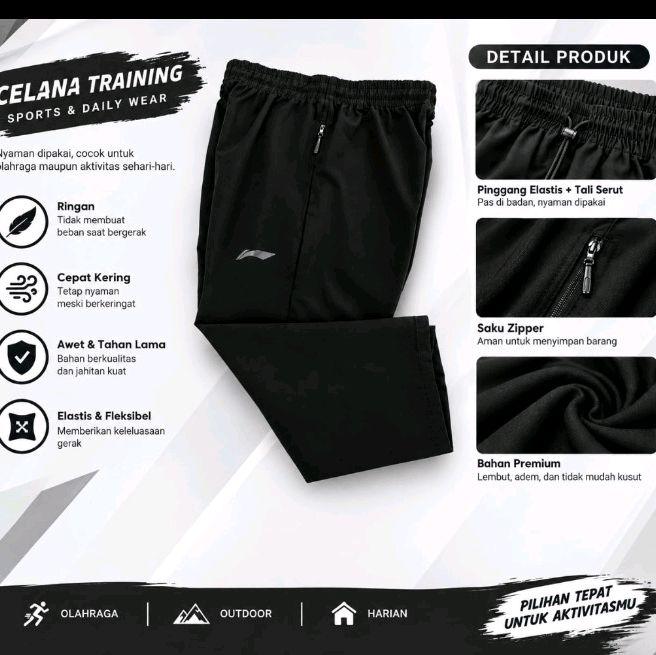 Celana Badminton 3/4 Lining AKQS -431 Bulutangkis ORIGINAL