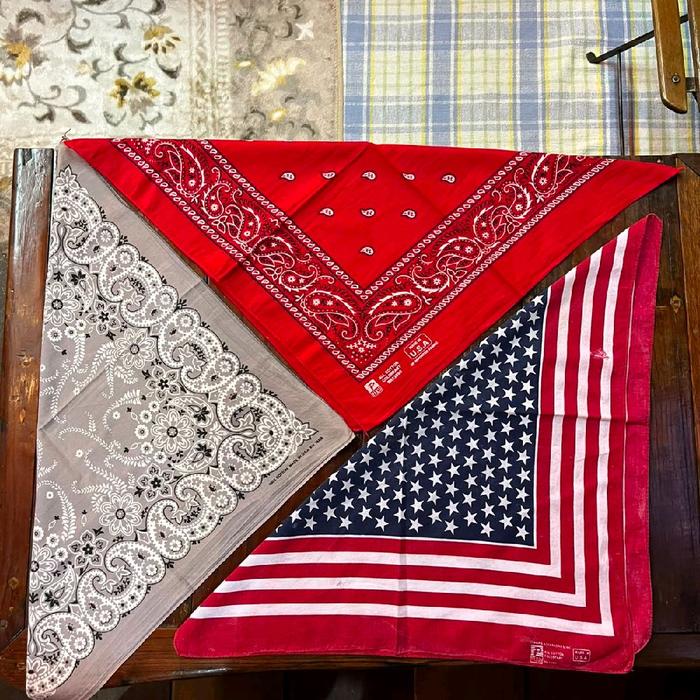 Vintage Bandana Made in USA