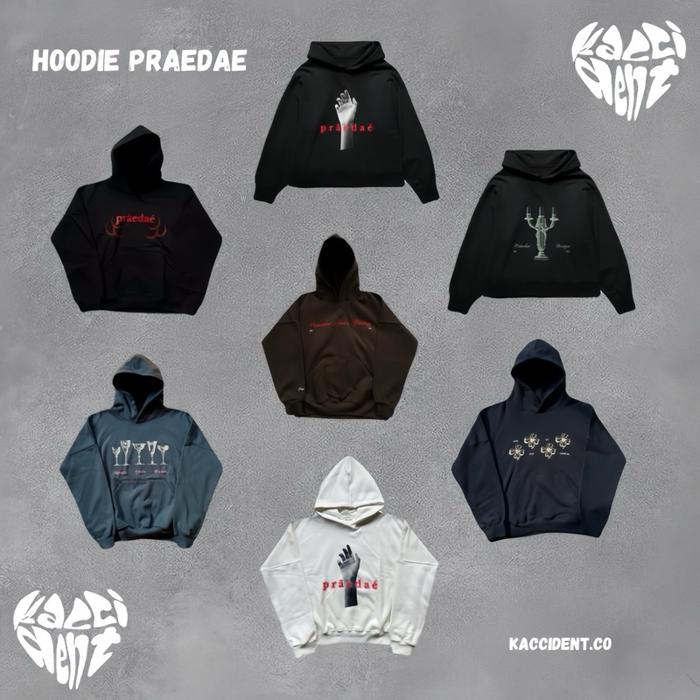 PRAEDAE HOODIE (HOPELES ROMANTIC V1 & V2) -ALL VARIAN EDITION 100% ORIGINAL