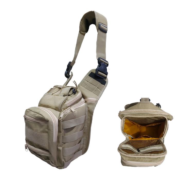 Tas Selempang 803 Cordura Premium Waistbag Pria - Besar Slingbag