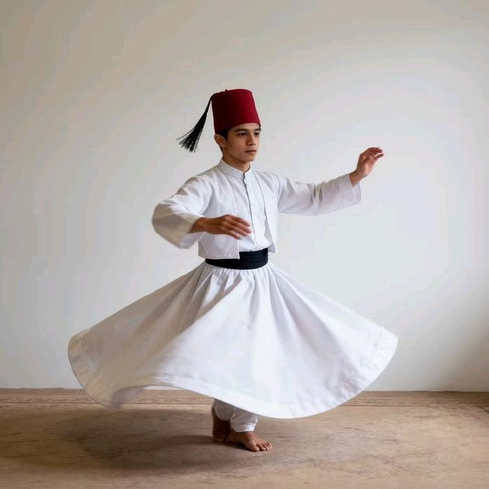 Peci Abu Nawas Merah | Songkok Abu Nawas Pria Dewasa Muslim