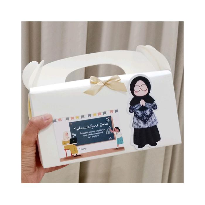 Gable box hari guru isi jilbab