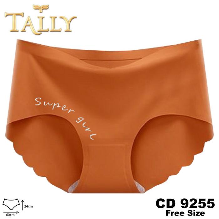 TALLY CD 9255 Celana Dalam Wanita Seamless Fit to L - XL Tanpa Jahitan
