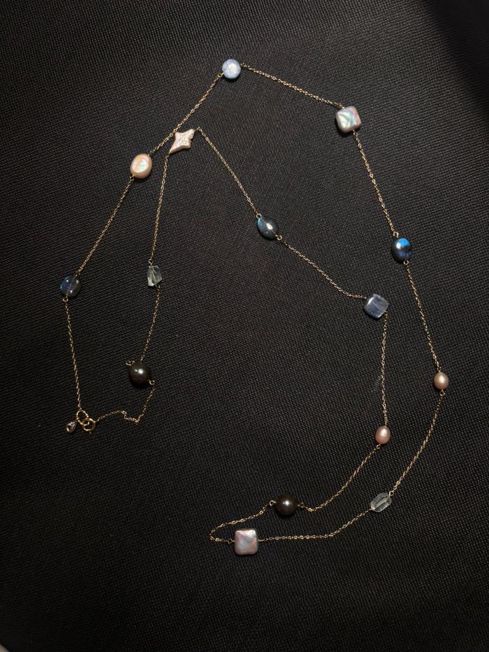 Sadhu Perfect Blue Long Necklace