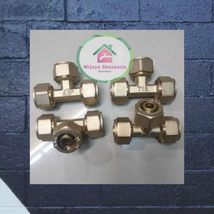 Nipel T Sambungan Air Panas Dingin/Kenee T Wather Heater