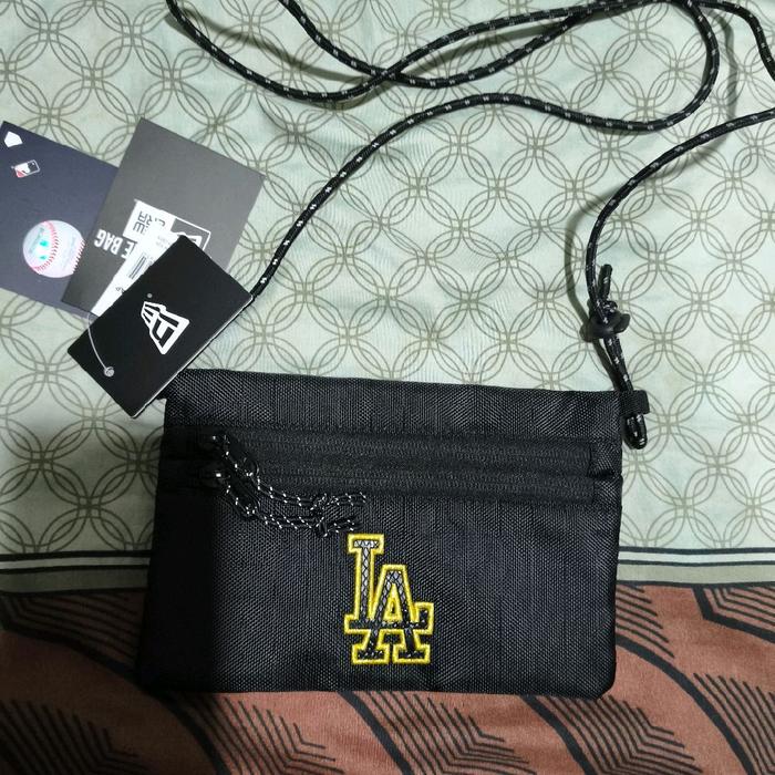 New Era Sacoche Mini bag Yos LA Dodgers Black / Tas Original