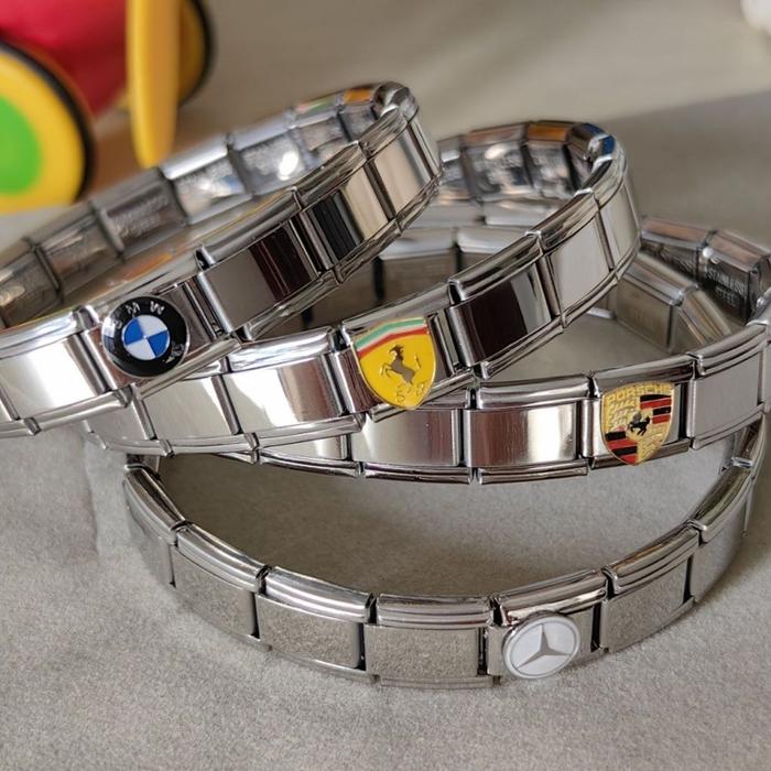 Italian Charms Gelang Aksesories Vintage/Gelang italy DIY SERIES/Vintage Italian Charm Bracelet DIY 