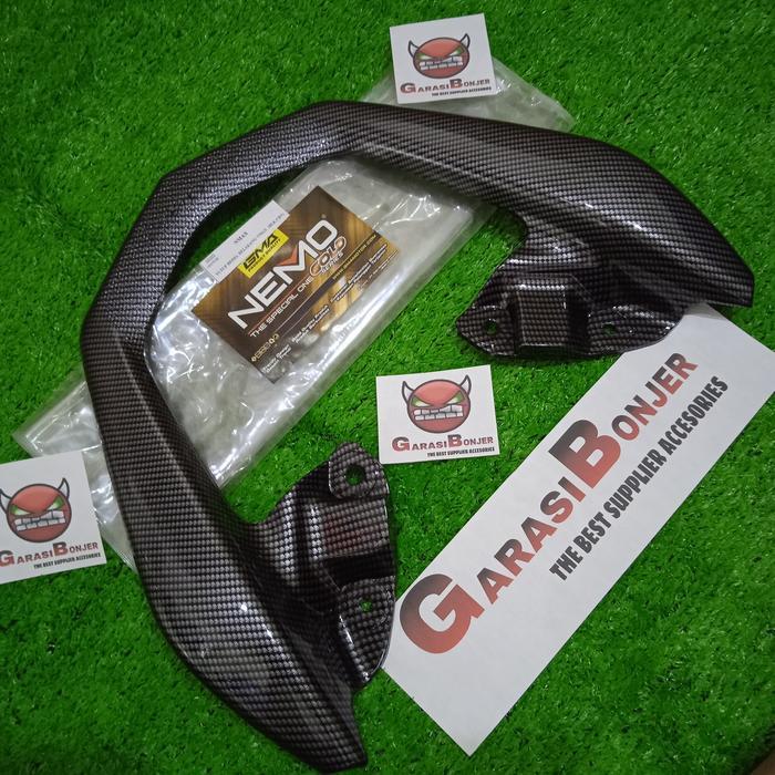 Cover Behel Nmax Carbon/ Cover Tutup Behel Yamaha Nmax Carbon NEMO