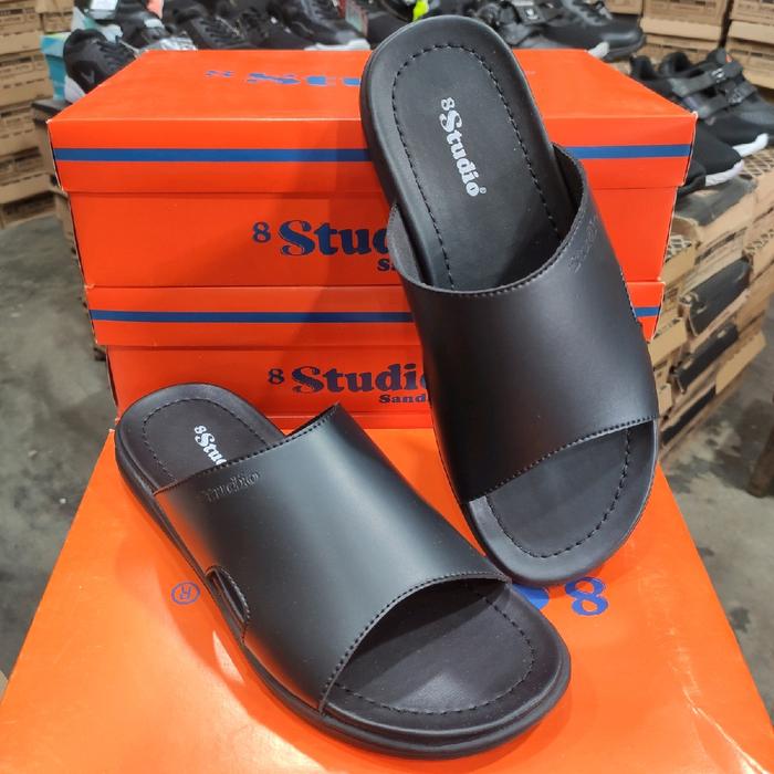 SANDAL STUDIO Z-18 ORIGINAL SANDAL SELOP KULIT PRIA DEWASA UKURAN 39 - 43