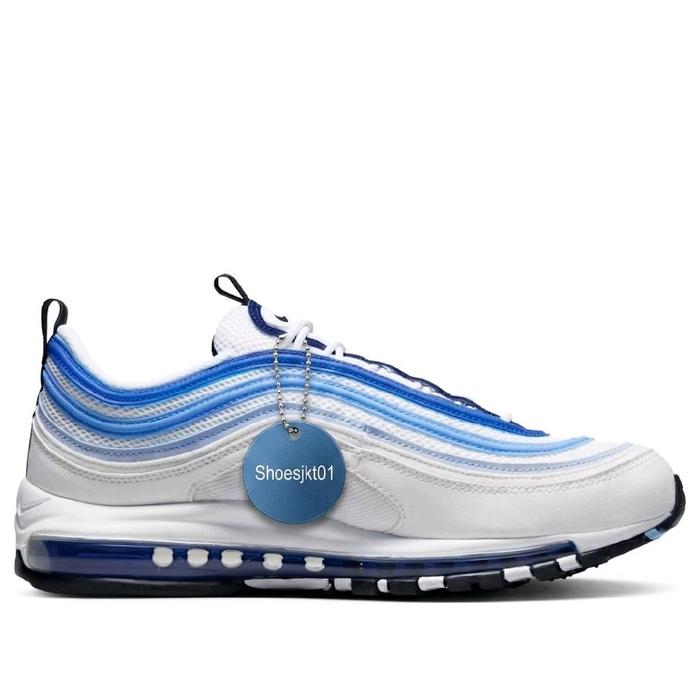 NIKE AIR MAX 97 WHITE BLUE ORIGINAL