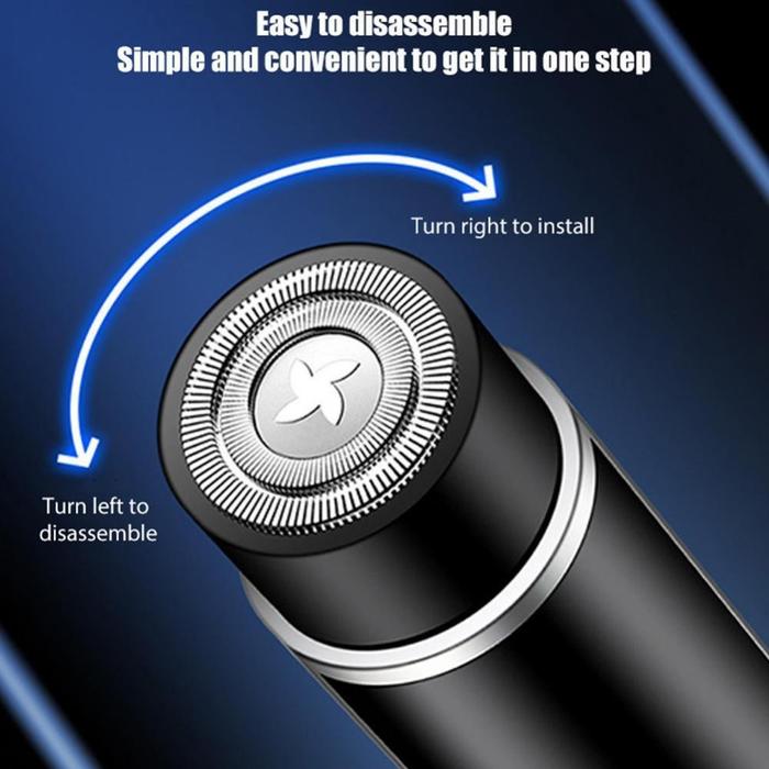Alat Cukur Kumis Elektrik Mini Portabel Trimmer Shaver - FH021