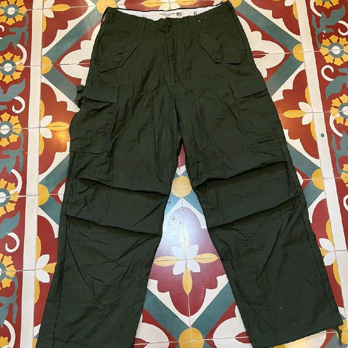BACK NUMBER “THE WORLD CARGO” Tactical Cargo Pants  Model M65.