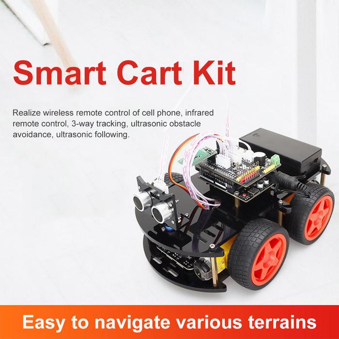 Robot Starter Kit For Arduino Obstacle Avoidance Programming Robot