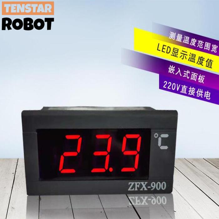 ZFX-900 Tampilan LED Termometer Digital LED Monitor Suhu Kulkas