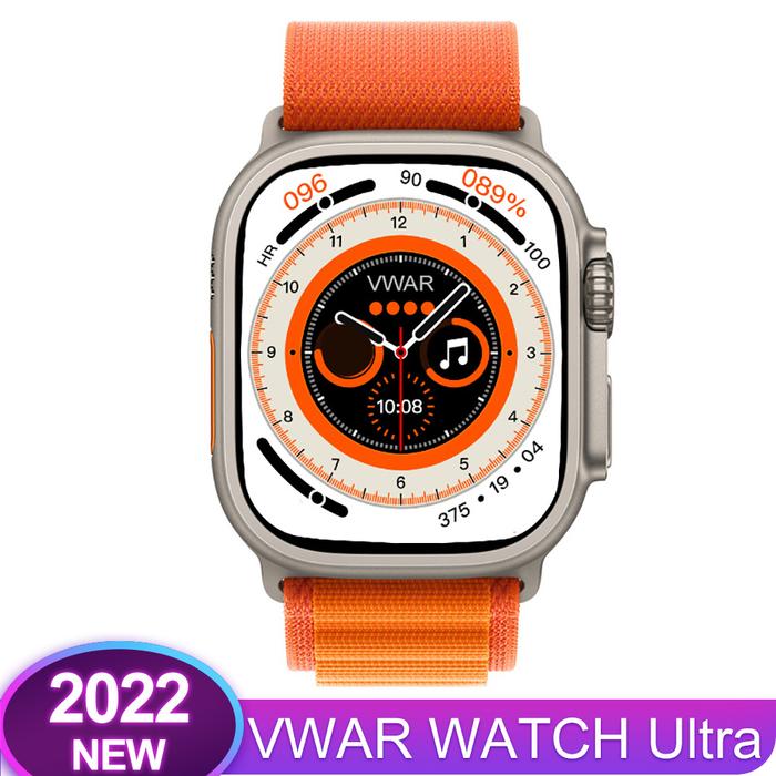 2022 NEW VWAR Watch Ultra Smart Watch Series 8 Always-on Display
