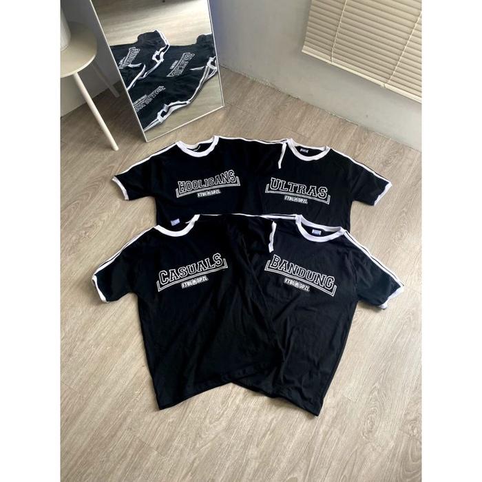 kaos Hooligans Casuals Ultras Ringertee + Shortpants Paket Murmer - Hooligans - Ultras - Casuals
