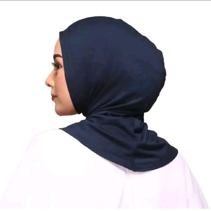 Ciput Ninja Jersey Non Resleting Inner Hijab Instant Dalaman Jilbab Adem Streechi Iket Pinguin Anti 