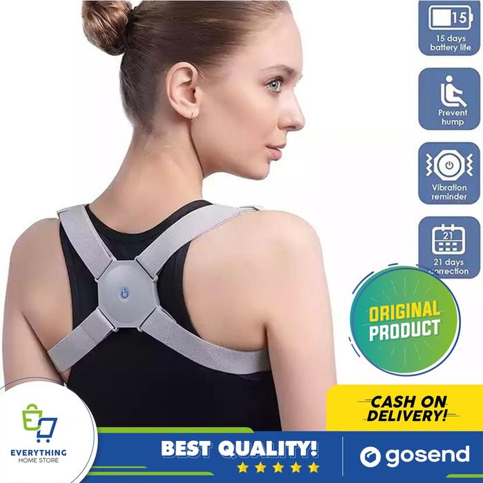 Smart Back Posture Sport Sensor Corrector Vibration Reminder Getaran EHS