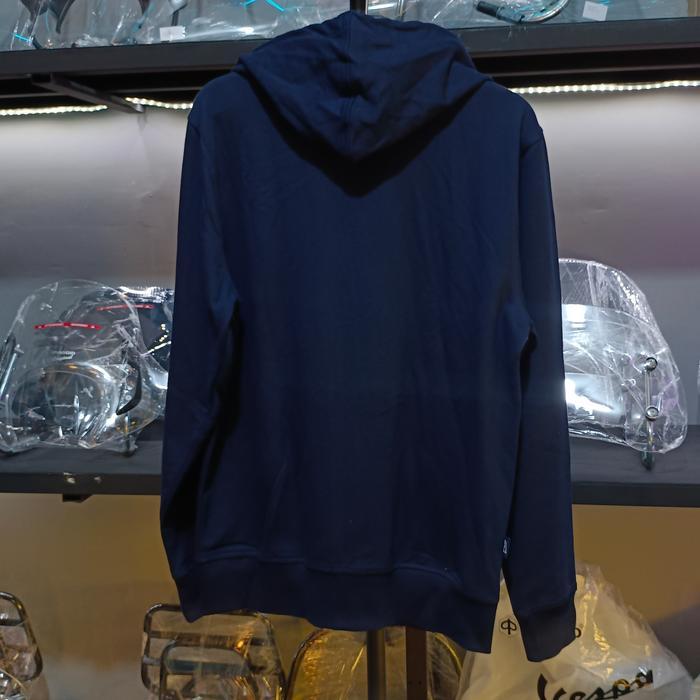 Jaket Hoodie Original Fila X Vespa - Man Navy Terlaris