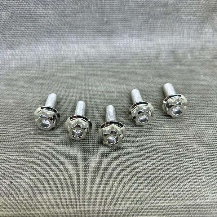 Baut probolt  Motorcycle m8 x 25 drat 12 2,5cm harga satuan baut stainless heng gs1 premium original