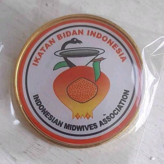 pin ibi lencana ibi pakai peniti bahan premium