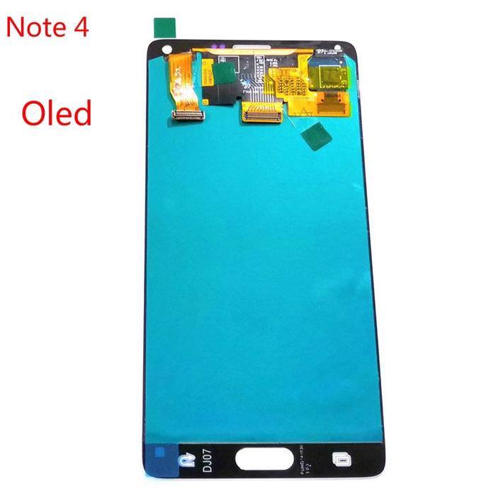 Layar LCD Digitizer Touch Screen untuk Samsung Galaxy Note 4 n910