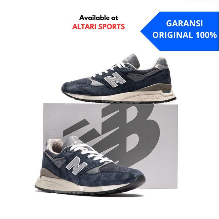 SEPATU SNEAKERS KASUAL PRIA NB 998 U998NV MADE IN USA ORIGINAL