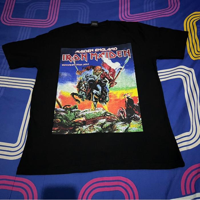 [HOT] Tshirt Band Iron Maiden Tour 2013 Tag Giant