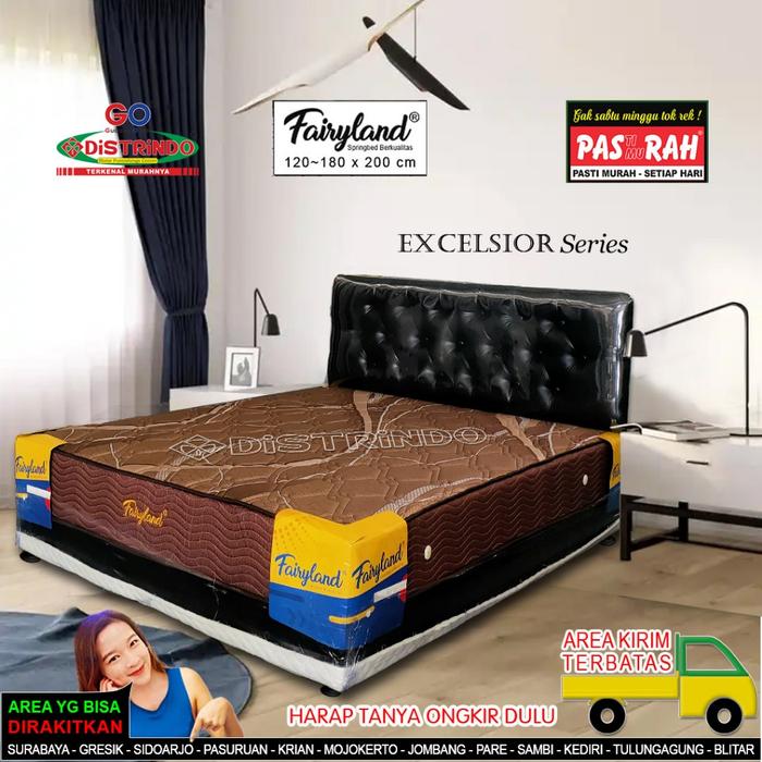 Springbed Fullset Komplit Divan Sandaran / Springbed Super / Bedset