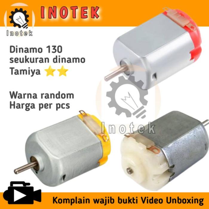 Dinamo tipe 130 mainan tamiya kereta thomas perahu RC dll