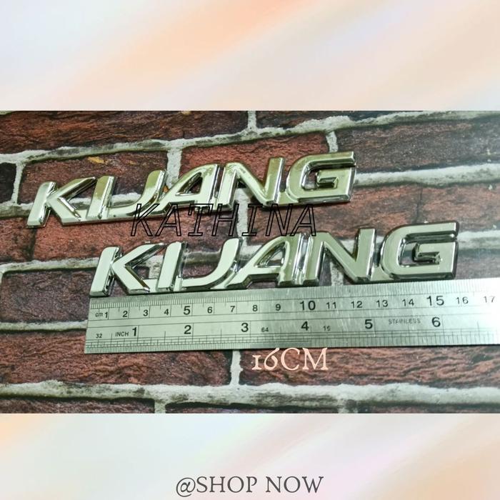 Paket Emblem Logo Kijang Mobil Kijang Kapsul Cover Krom