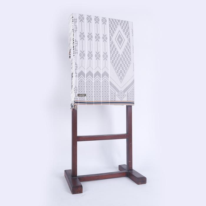 LIMITED EDITION Surban Subaiyah ATLAS Motif Dobby SGF 01 Putih