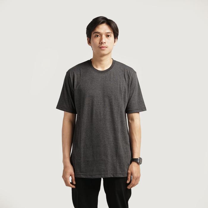 Sipolos Kaos Polos Lengan Pendek Twotone Misty Cotton 30'S BEST PRICE