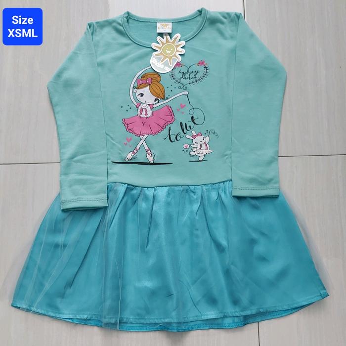 Dres little M dress anak murah dres untuk usia 2-7th