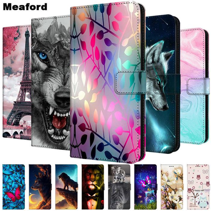 Flip Leather Case For Oppo Reno8 Lite Phone Cover Reno 8 Lite Book