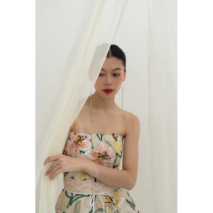 BYROAM CNY 26 PETAL POETRY QIBAO CHINESE COLLECTION YING TOP - SKIRT, YING SET, LI TOP-SKIRT, LI SET
