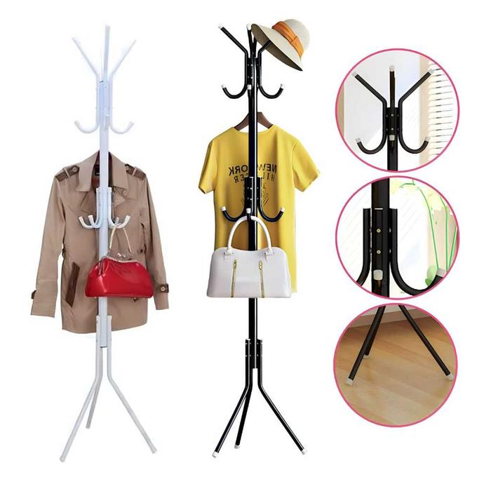 BAG HANGER /STANDING HANGER /GANTUNGAN BAJU TAS HELM JAKET/ CANTOLAN BESI SERBAGUNA