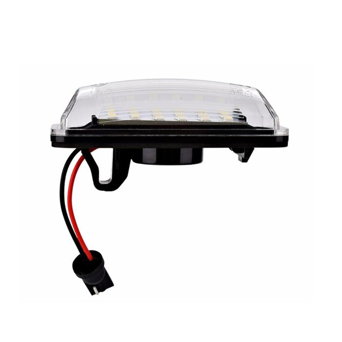 Lampu Putih Lampu Plat Nomor Baru Chip LED 18 SMD untuk Subaru