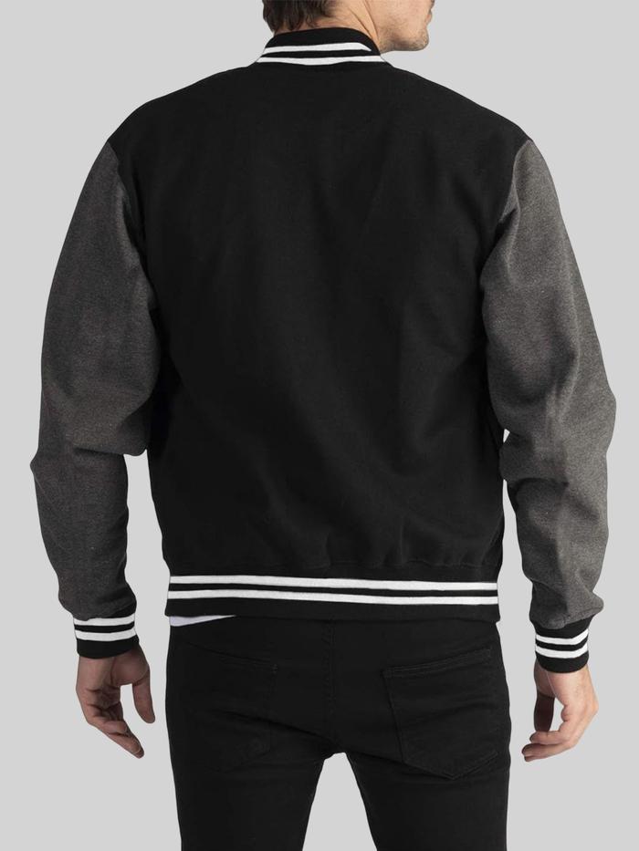 New York 1985 Art Letter Prints Male Vintage Jackets Soft Hip Hop Baseball Jersey Autumn Winter Clot