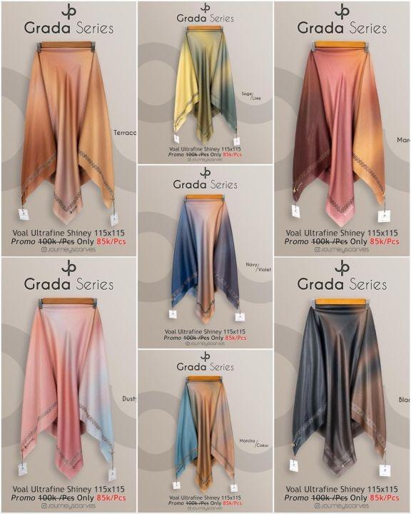 JOURNEY SCARVES / HIJAB JOURNEY / JOURNEY GRADA - POLOS - RAYA - MAYA / HIJAB JOURNEY MOTIF