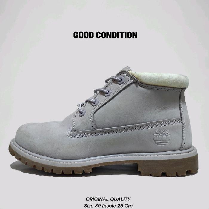 Sepatu Boots Waterproof Wanita Timberland Nellie Chukka Original Second Size 39